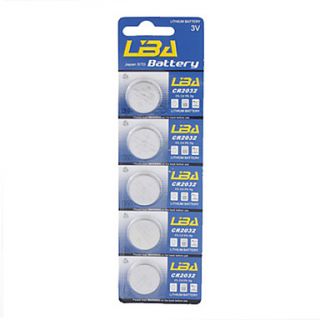 EUR € 1.28   Lithium Knoopbatterij (5 Stuks), Gratis Verzending voor