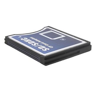 EUR € 22.90   SD SDHC / MMC de tipo CF II adaptador de tarjeta