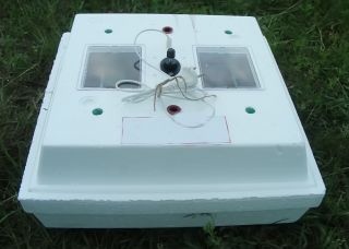 Incubator with Electro mechanical Thermoregulator (60 70 Chicken Eggs)