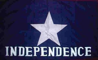 Cotton Texas Indepence Flag Scotts Flag of The Liberals