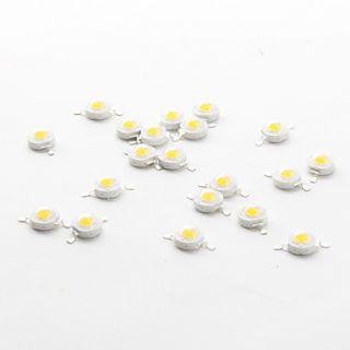 USD $ 16.29   High power 34 45LM LED Lamp Beads (Yellow, 20 Pieces a