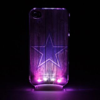 USD $ 8.39   Stars LED Light Emitting Hard Case for iPhone 4 and 4S
