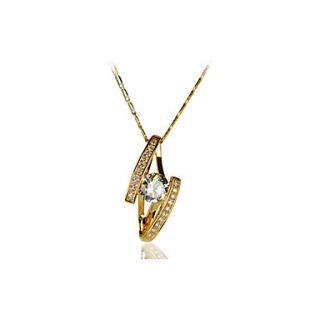 EUR € 12.41   luxe ketting met stralend witte diamant, Gratis