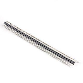 USD $ 38.99   Single Row 40 Pin 2.54mm Pitch Pin Headers (200 Piece