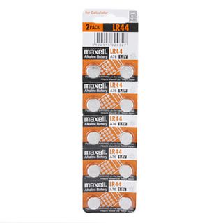 LR44 1,5 V A76 met hoge capaciteit alkaline knoopcel batterij (10 pack