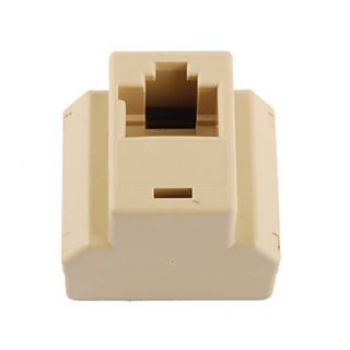 EUR € 0.73   2 till 1 RJ45 nätverk omvandlare adapter, Gratis frakt