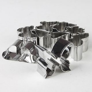 EUR € 12.41   In acciaio inox a forma di farfalla Cookie Cutters Set