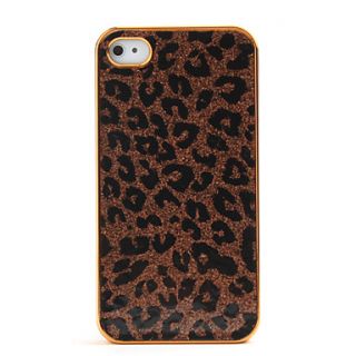 EUR € 6.43   beskyttende Hard cover til iPhone 4 (brun Leopard