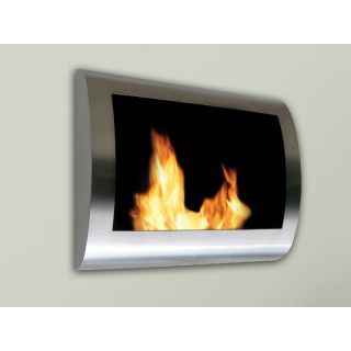 Anywhere Fireplace Chelsea Wall Mount Ethanol Fireplace Indoor