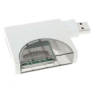 46 in 1 High Speed USB 2.0 XD/TF/MS PRO/MS Duo/SD/MMC/SDHC Card Reader