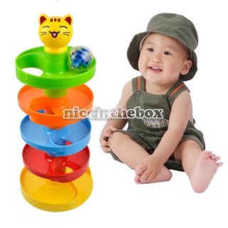  Tower Ramp Ball Set Baby Play Infant Developmental Toys New