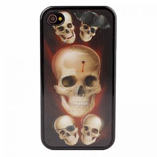 USD $ 5.49   3D Effect Case Cover for iPhone 4 and 4S (Skull),