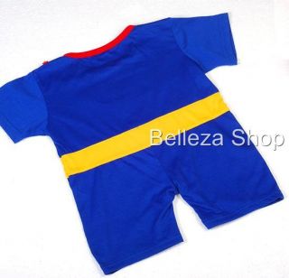 Halloween Party Superman Baby Costume Outfit Sz 3 6M