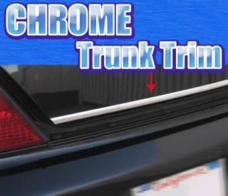 Infiniti Rear Chrome Trunk Molding Trim All Models