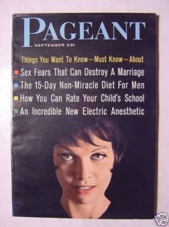 Pageant September 1961 Ingrid Thulin Jerry Shane
