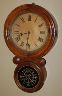 Ingraham Ionic Wall Clock
