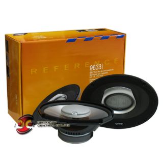 Infinity Reference 9633i 6 x 9 3 Way Car Audio Coaxial Speakers Pair