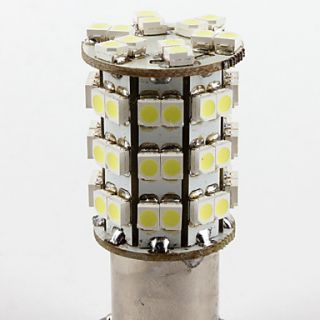 1156 2.5W 60x3528 SMD 300lm wit licht led lamp voor auto remlicht (12v