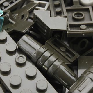 USD $ 4.16   SLUBAN 3D DIY Puzzle Fighter Building Blocks Bricks Toy