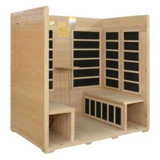 Infrared Sauna 4 Person 8 Commercial Grade Carbon Heaters Am FM CD 