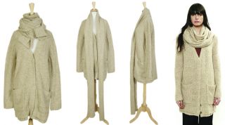 SUMPTUOUS BNWT $820 ($740 + tax) INHABIT   cashmere/silk cardigan