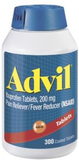 New Advil Ibuprofen Pain Reliever Fever Reducer 200mg Coated Tablets