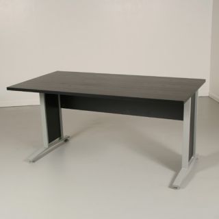 Tvilum Pierce Executive Desk Top with Metal Legs