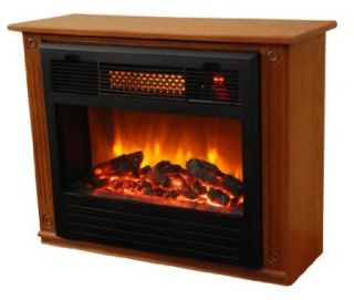 Smart+ Products Electric Infrared Quartz Fireplace Heater Cherry SPP