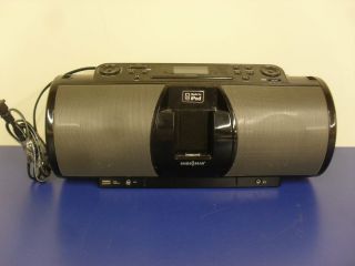 Insignia iPod Dock CD Player Radio Speakers Battery or Power Cord