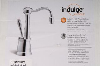 InSinkErator F GN2200PN Indulge Antique Hot Water Dispenser Faucet