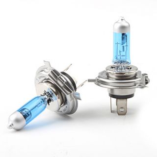 USD $ 21.99   H4 4300K 60/55W White Halogen Headlight Bulbs (DC 12V
