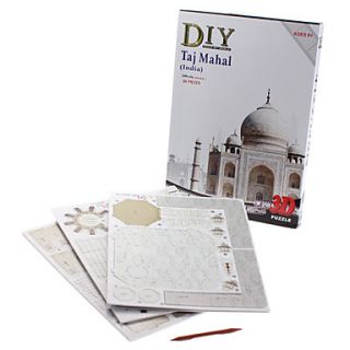 EUR € 13.61   DIY Architectuur 3D Puzzel India Taj Mahal (55pcs