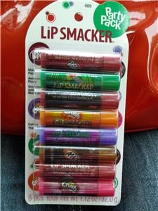Lip Smacker Smoothers and Moisturizes 8 Pcs Soda Pop Flavored