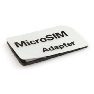 EUR € 0.54   micro sim card adaptador (preto), Frete Grátis em
