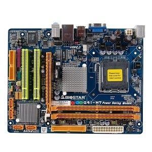 Biostar G41 M7 Socket LGA 775 Motherboard Intel Chipset
