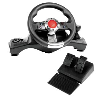 Intec Wireless Driving Racing Wheel PlayStation 3 PS3 G7896