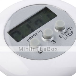USD $ 6.19   Round Kitchen Cooking Digital Timer with Clip,