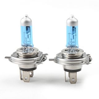 USD $ 21.99   H4 4300K 60/55W White Halogen Headlight Bulbs (DC 12V