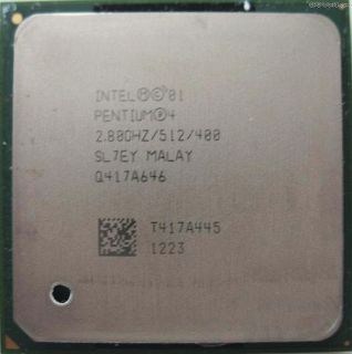  Pentium 4 Socket 478 P4 2 8 GHz 400 MHz FSB Desktop Upgrade CPU