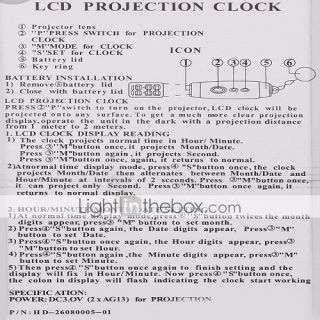 EUR € 3.58   mini lcd lanterna chaveiro estilo do relógio digital