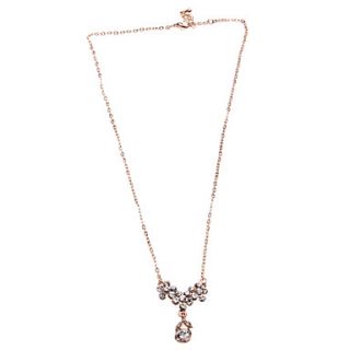 EUR € 3.58   Collier exquis alliage de cristal (or), livraison