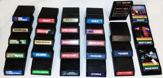 27 Intellivision Games Includes Donkey Kong and Burgertime