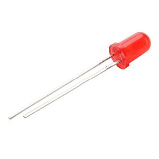 USD $ 4.59   5mm Red Light Emitting Diode LED Lamps (100 Pieces a Pack