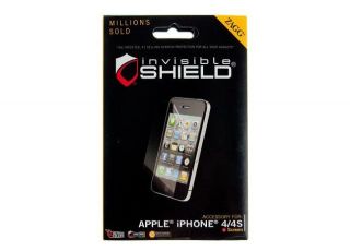 Zagg Invisible Shield Screen Protector for Apple iPhone 4 4S   Front