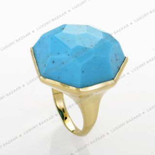 IPPOLITA Modern Rock Candy Large Turquoise Cocktail Ring