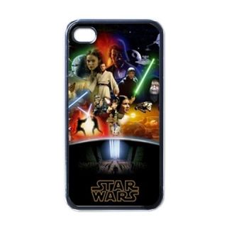 Star Wars Clones Jedi Apple iPhone 4 Hard Case Cover