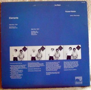 Elements Ira Stein Russel Walder Windham LP