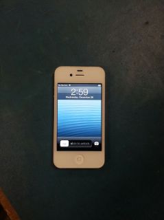  iPhone 4 16GB White (Factory Unlocked) GPS Smartphone iPod Cell Phone