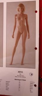  Rootstein Famous Girl Thing Ira Beauitful Female Mannequin