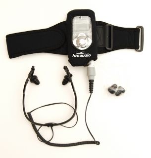 H2o Audio Waterproof 2nd Generation Ipod Case & Headphones Never Used